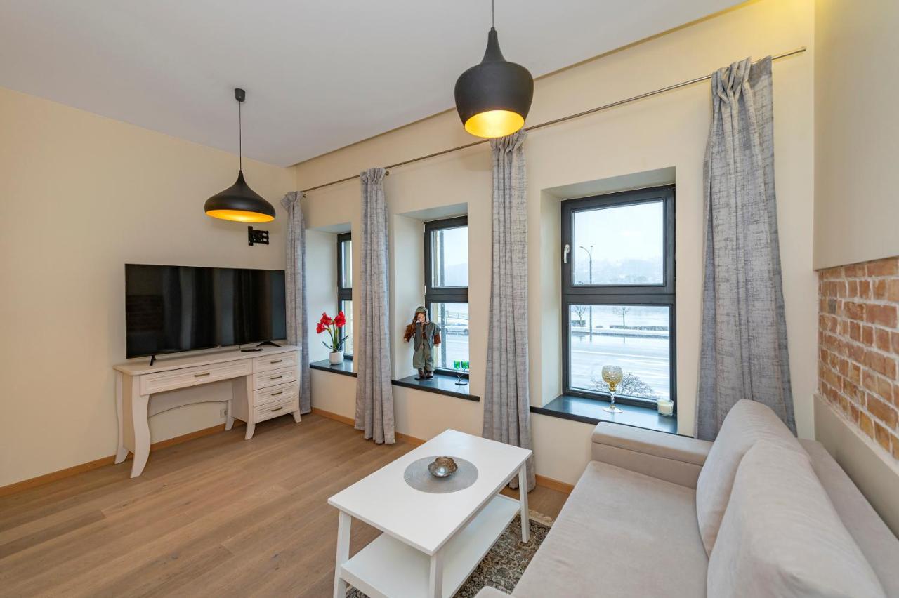 Deluxe River View Apartment By Polo Apartment Kaunas Luaran gambar